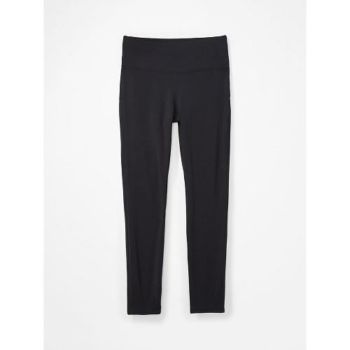 Marmot Polartec Pants - Womens Tights Black CA1963285 Canada